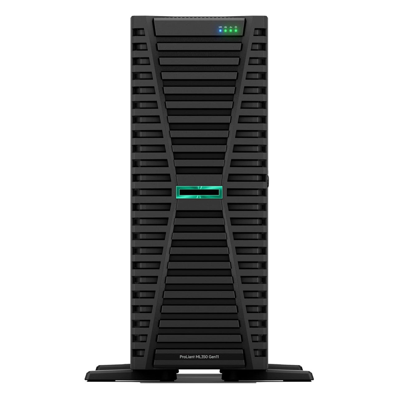 The HPE ProLiant ML350 Gen11 (P69310-005) is a tower server powered by an Intel Xeon 4410Y 12-Core processor for high-performance computing.
