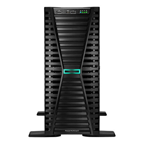 The HPE ProLiant ML110 Gen11 (P83317-005) is a powerful tower server equipped with an Intel Xeon 5416S 16-Core processor for demanding workloads.