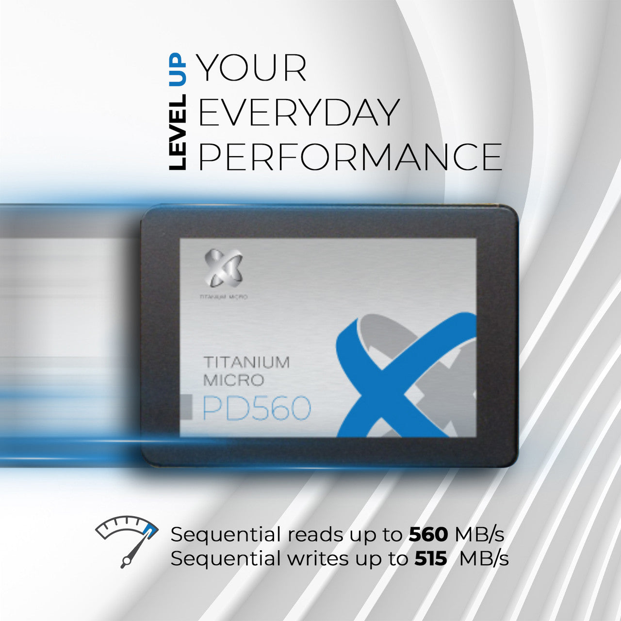 Titanium Micro TMNSSDT-PD560-256GB PD560 SSD 256GB 2.5" SATA III Internal Solid State Drive