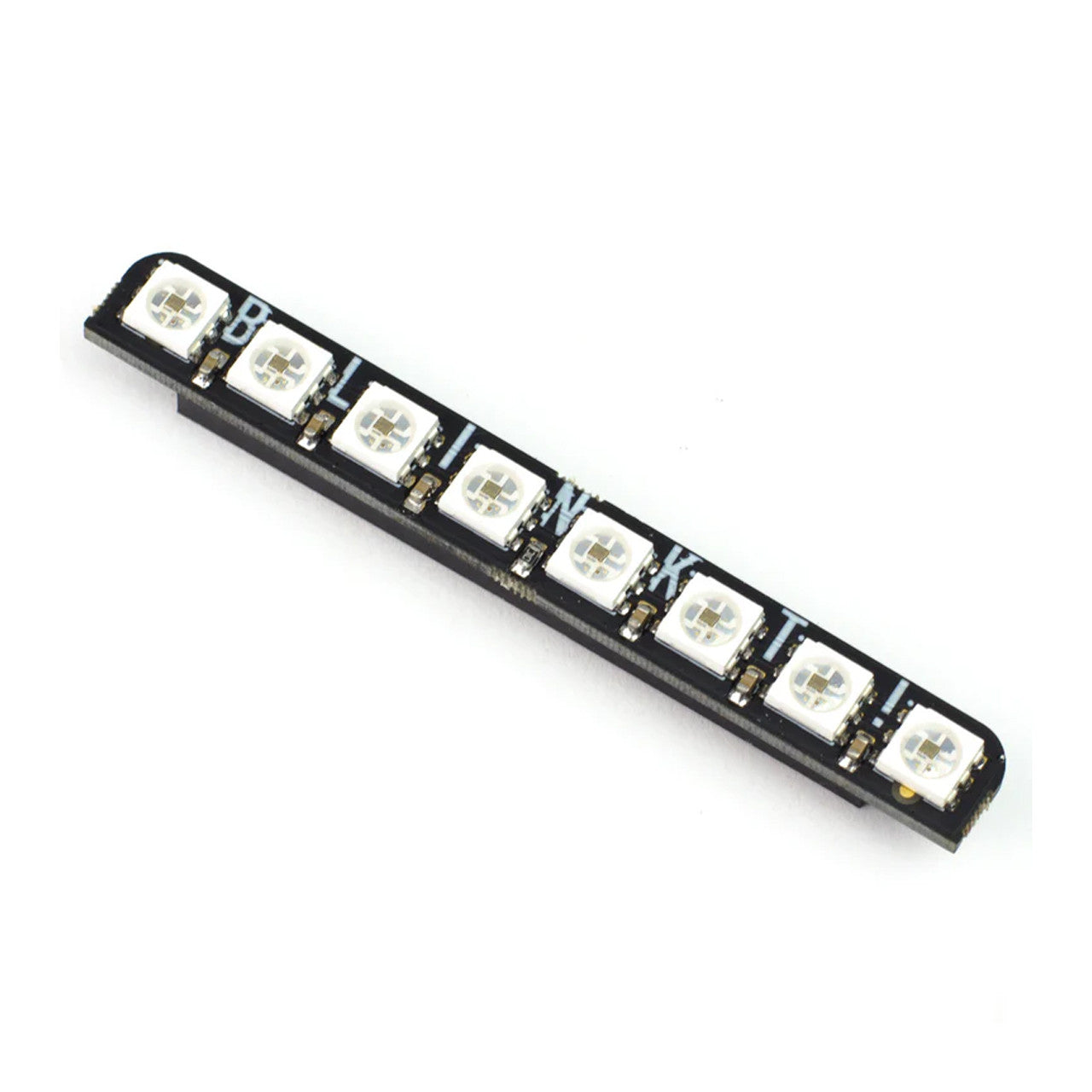 Features eight super-bright, individually addressable RGB LEDs for vibrant and customizable lighting effects.