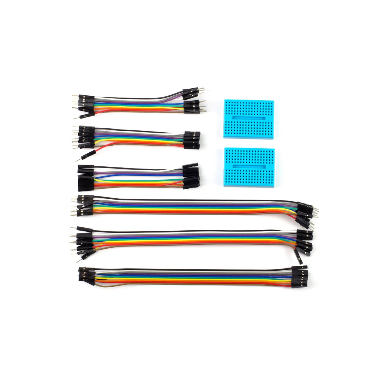 Pimoroni Maker Essentials - Mini Breadboards & Jumper Jerky - PIM245