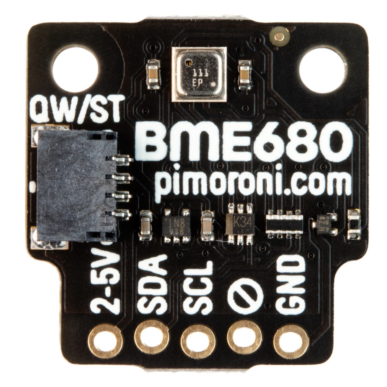Pimoroni BME680 Breakout -Air Quality, Temperature, Pressure, Humidity Sensor Raspberry Pi and Arduino-compatible PIM357