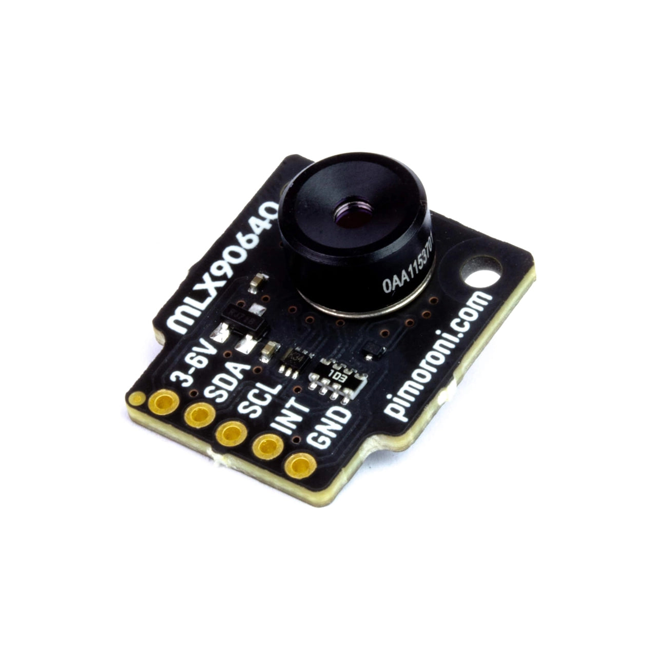 Pimoroni Wide angle (110°) – MLX90640 Thermal Camera Breakout Works with Raspberry Pi or Arduino - PIM366