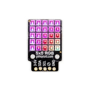 Pimoroni 5x5 RGB Matrix Breakout | 25 RGB LEDs | I2C Interface | Compact Display Module | PIM435