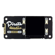 Pimoroni Pirate Audio Line-out for Raspberry Pi high-quality I2S DAC, high-res colour display PIM483