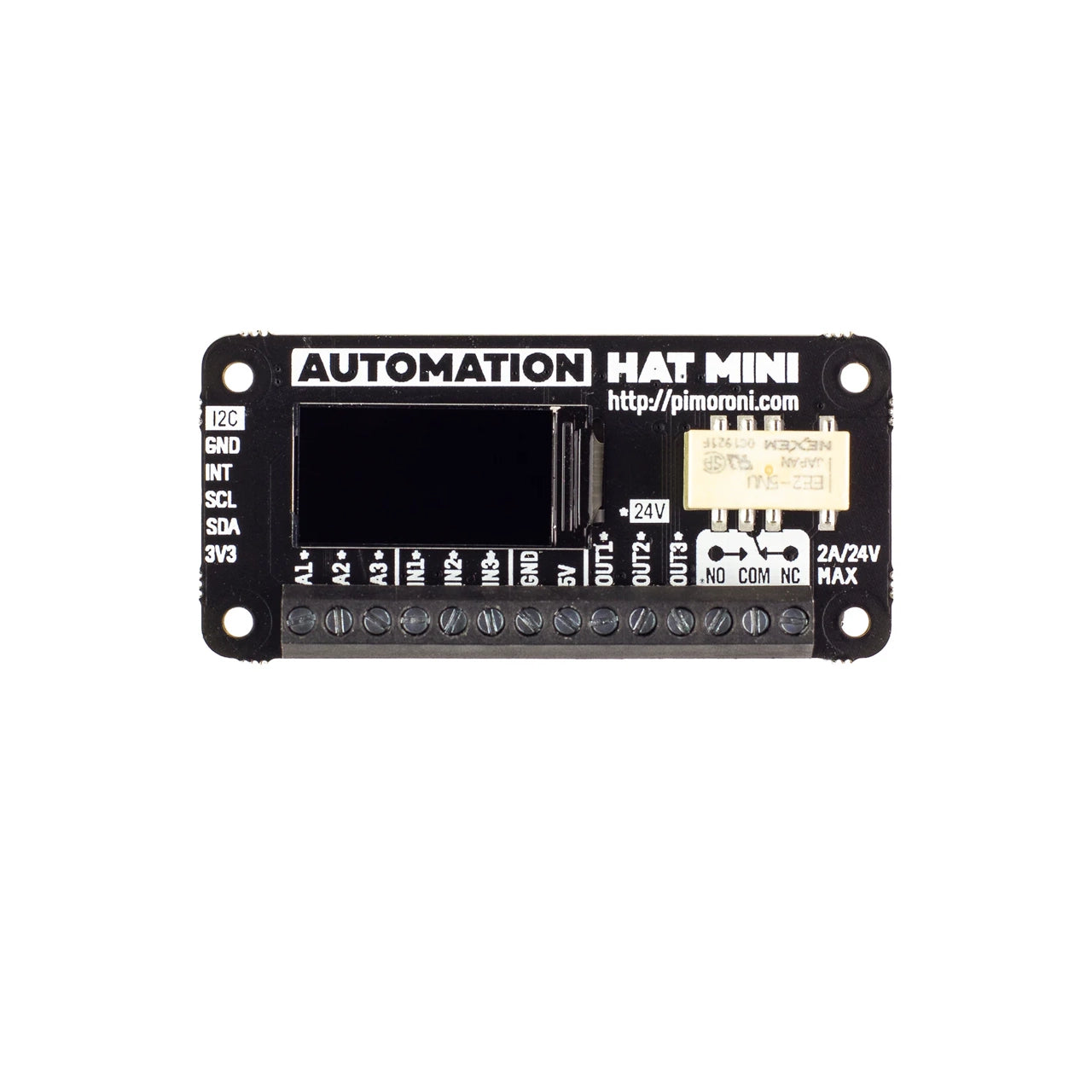 Pimoroni Automation HAT Mini Monitor - PIM487