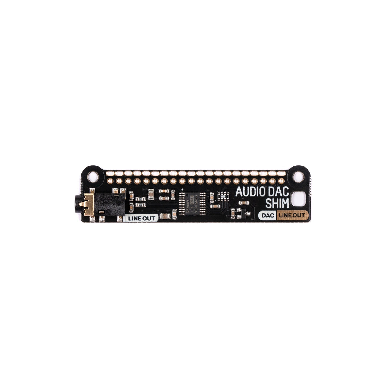 Pimoroni Audio DAC SHIM | Line-Out | Raspberry Pi | Hi-Fi Amp & Powered Speakers | PIM542