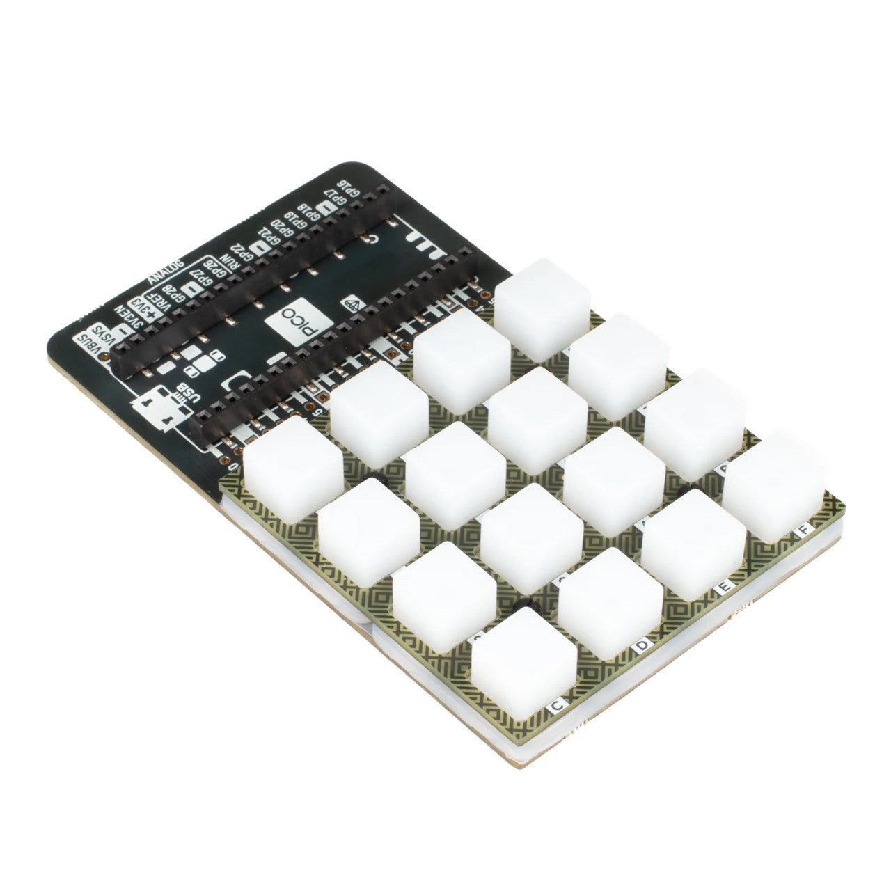 Pimoroni Pico RGB Keypad Base compatible with Raspberry Pi Pico PIM551