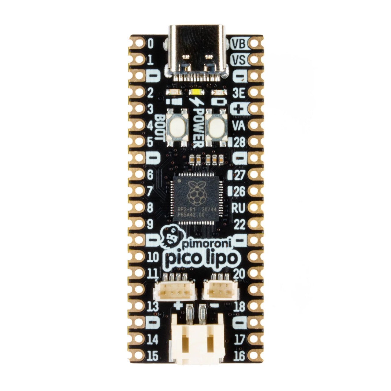 Pimoroni Pico LiPo ?Çô 16MB RP2040-powered microcontroller USB-C PIM560