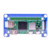 Pimoroni Pibow Zero 2 W case, in calming violet waters-ocean blue, purple PIM595