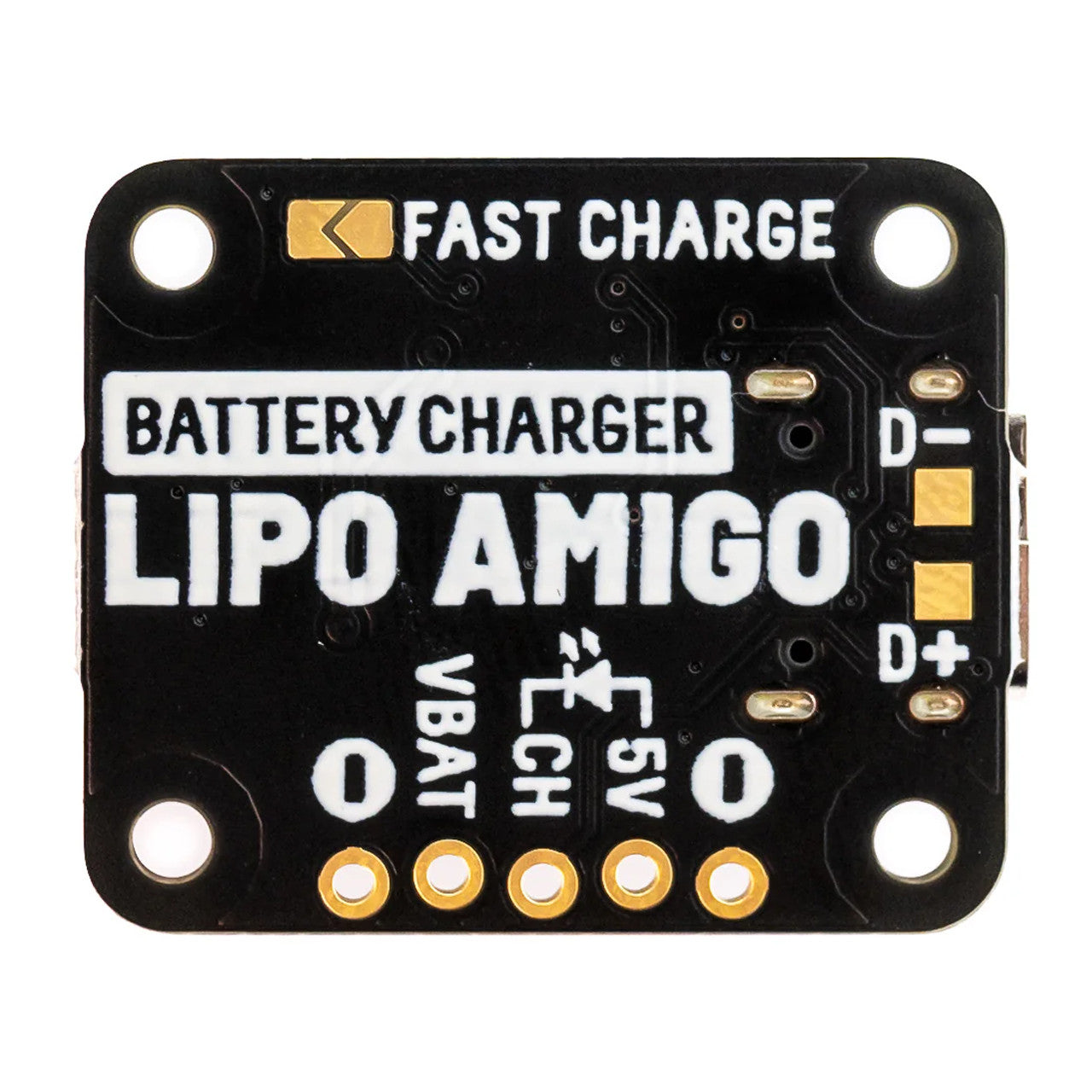 Pimoroni LiPo Amigo (LiPo/LiIon Battery Charger) - LiPo Amigo, convenient USB-C PIM611