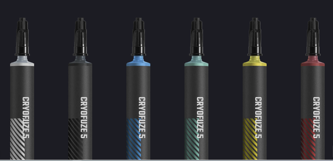 Cooler Master CryoFuze 5 Thermal Paste, Nanoparticles, CPU/GPU Temp-50C to 240C for CPU, GPU Coolers (Blue) MGY-ADSB-N03G-R1