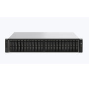 QNAP TS-H2490FU 64G 24-Bay all-flash NAS, NVMe Gen3 x4, AMD EPYC 7302P 3.0GHz, 128GB  RAM, 2 x 2.5GbE LAN