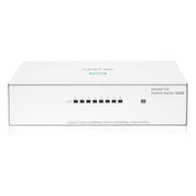 HPE Networking Instant On 1430 8-Port Gb Unmanaged Layer 2 Ethernet Switch | 8X 1G | Fan-Less | US Cord | R8R45A#ABA