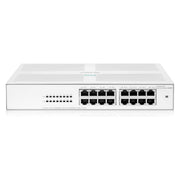 HPE Networking Instant On 1430 16-Port Gb Unmanaged Layer 2 Ethernet Switch | 16x 1G | Fan-Less | US Cord | R8R47A#ABA