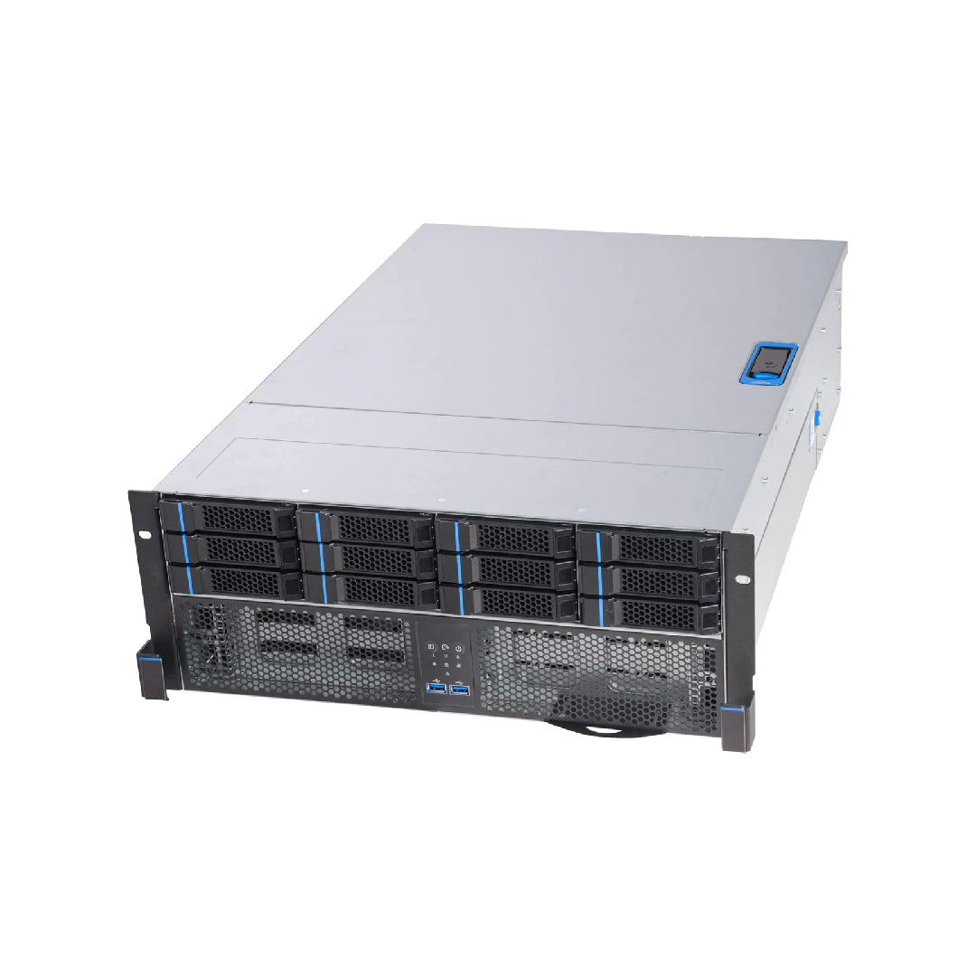 Chenbro 4U 36-Bay 3.5" 12G Mini SAS HD Exp R1200W with slide rail kit and Cable Management Arm (RM43736E3RPCU1)