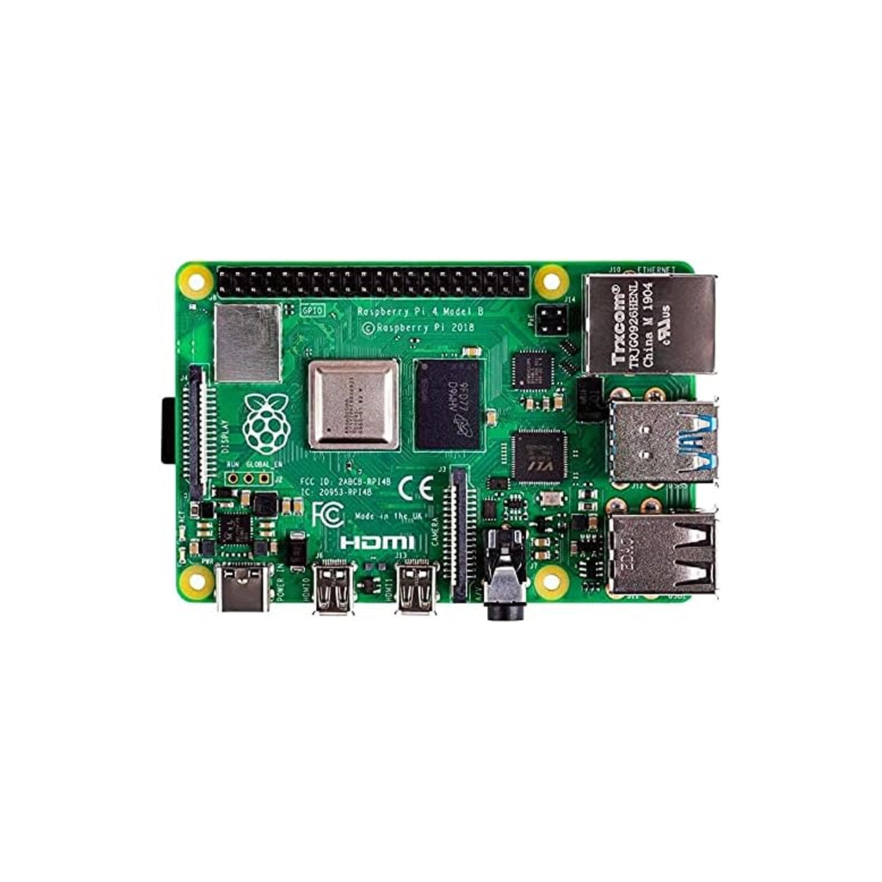 Raspberry Pi SC15184 Pi 4 Model B 2019 Quad Core 64 Bit WiFi Bluetooth (2GB)