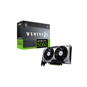MSI NVIDIA GeForce RTX 5060 8GB VENTUS 2X OC Graphics Card | 8GB GDDR7 | 128-Bit | 2535 MHz | 3x DisplayPort 2.1a | HDMI 2.1b