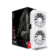 XFX Swift AMD Radeon RX 9060 XT OC White Gaming Edition with 8GB GDDR6 - RX-96TSW8GWQ