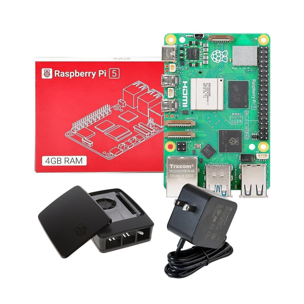 Raspberry Pi 5 | Official Case & Power Supply Starter Kit – AAAWave