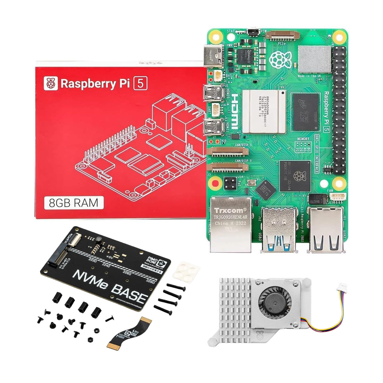 AAAwave Raspberry Pi 5 8GB NVMe Kit – AAAWave