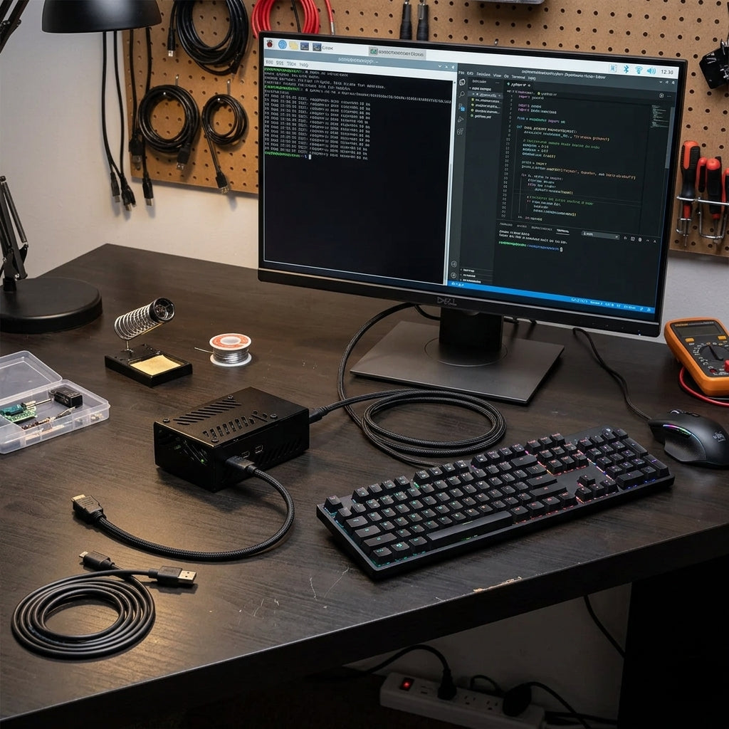 Raspberry Pi 5 Home Server Starter Kit With SSD 500 GB