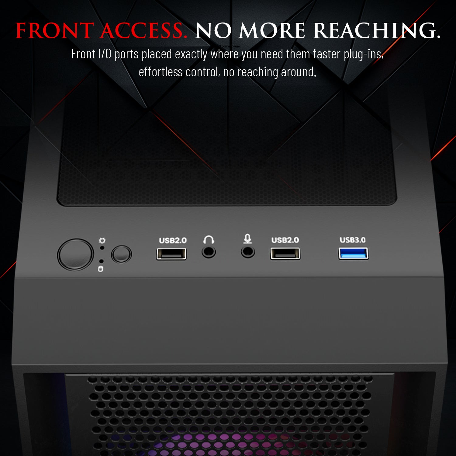 Hachiman PC Ronin Gaming PC, AMD Ryzen 7 7800X3D, NVIDIA GeForce RTX 5060 8GB, 32GB DDR5 6000MHz RGB, 2TB Gen4 NVMe SSD, Wi-Fi 6, Windows 11 Home, Desktop Computer
