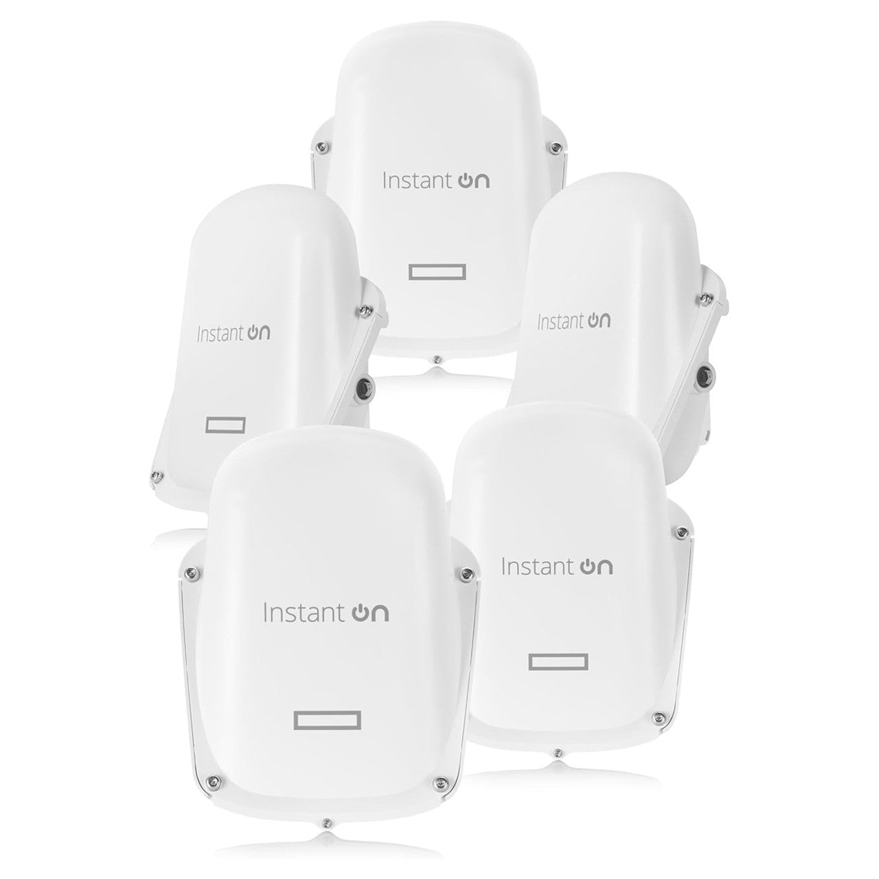 HPE Networking Instant On Access Point AP27 2x2 WiFi 6 Outdoor Wireless Access Point (5 Pack) | Power Source Not Included | US Model (S1T36A-5PACK)