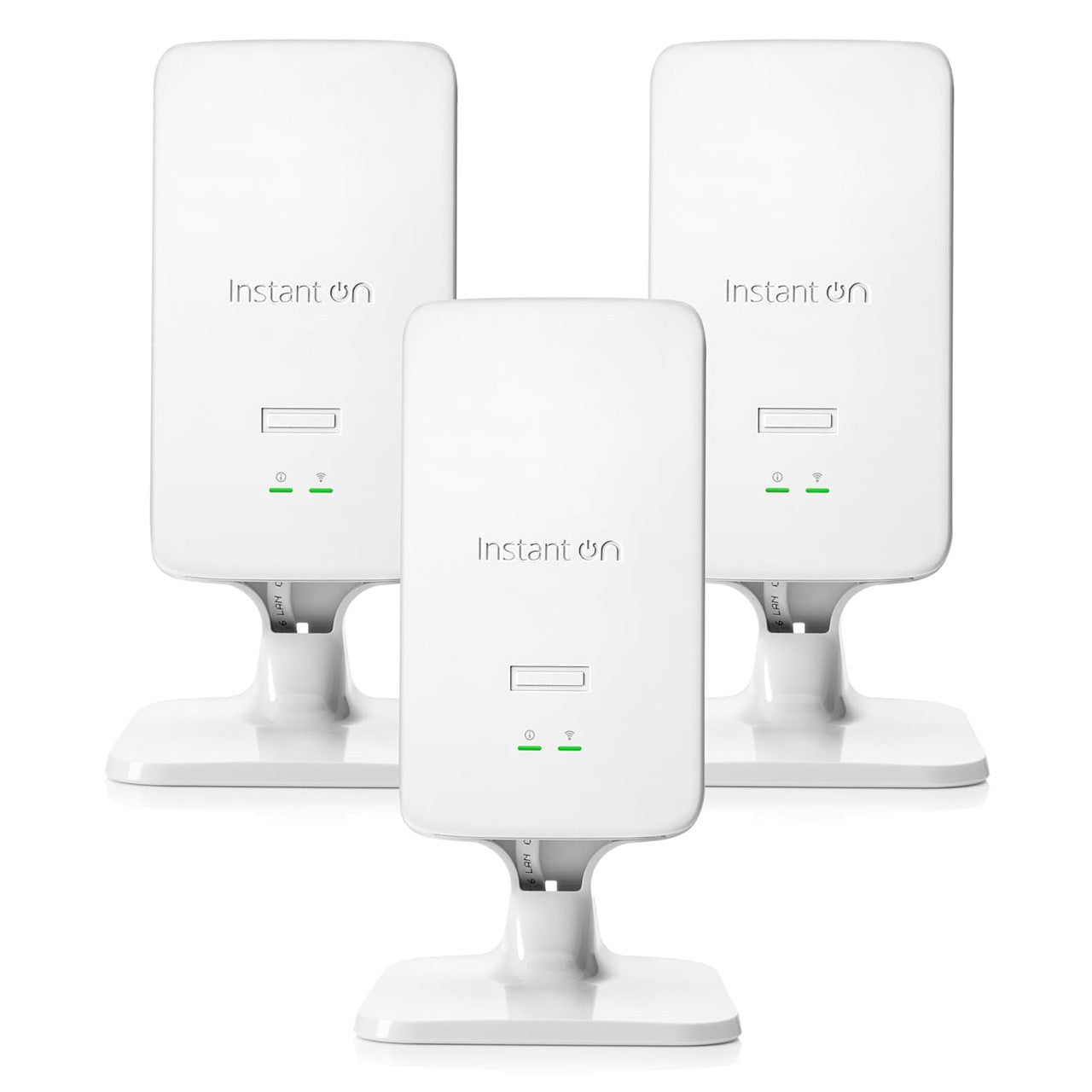 HPE Networking Instant On Access Point AP22D 2x2 WiFi 6 Indoor Wireless Access Point (3 Pack) | Single-Room, Secure, Smart Mesh Support | Power Source Not Included | US Model (S1U75A-3PACK)