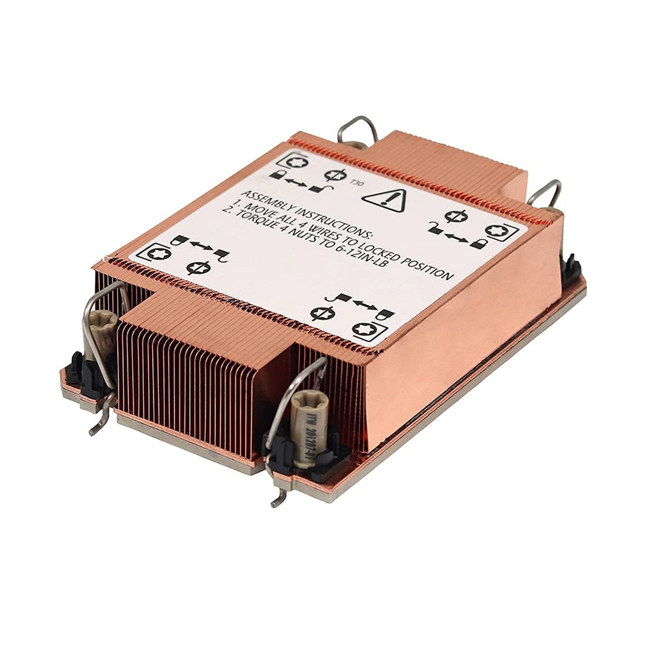 Dynatron S4 Intel Socket FCLGA 4677 Sapphire Rapids Passive Cooler For 1U Server, 205W TDP