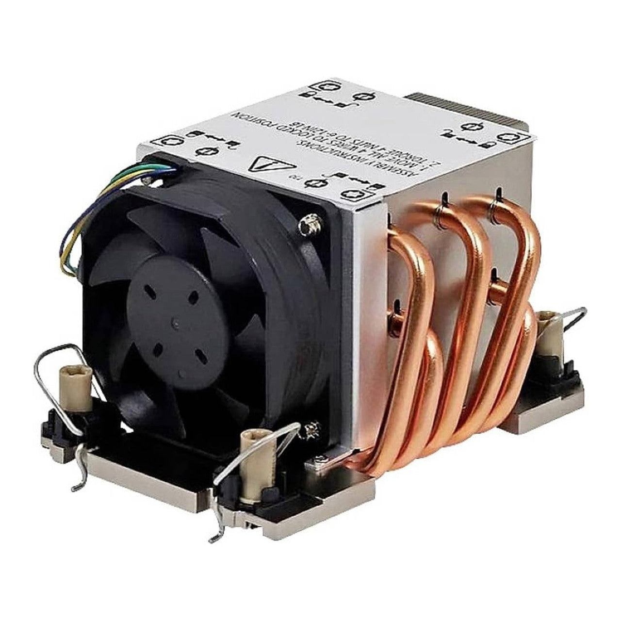 Dynatron S5R1 Intel Sapphire Rapids Aluminum Fin Stack, Heatpipes, Heatsink, PWM side Blow Fan, 350 TDP | LGA 4677