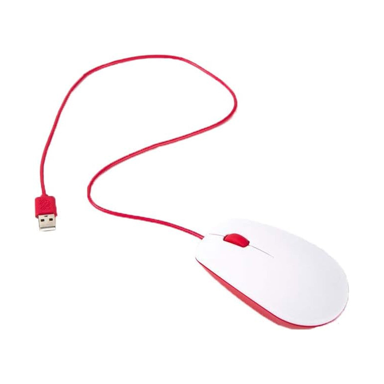 Raspberry Pi Official Mouse USB Type-A (Red/white) SC0165