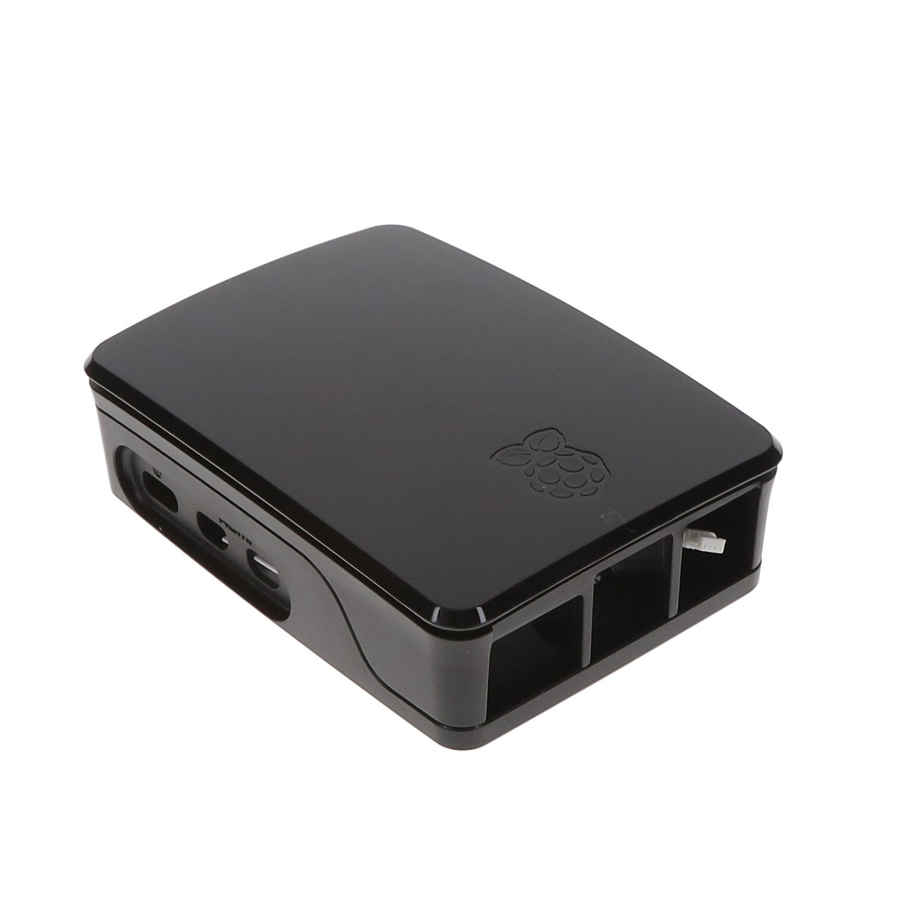 Raspberry Pi Active Cooling PWM Fan Protection, Inbuilt fan case, Black-Grey SC1160