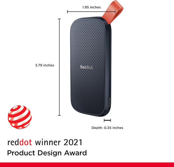 SanDisk 1TB Portable SSD - External Solid State Drive - SDSSDE30-1T00-G26