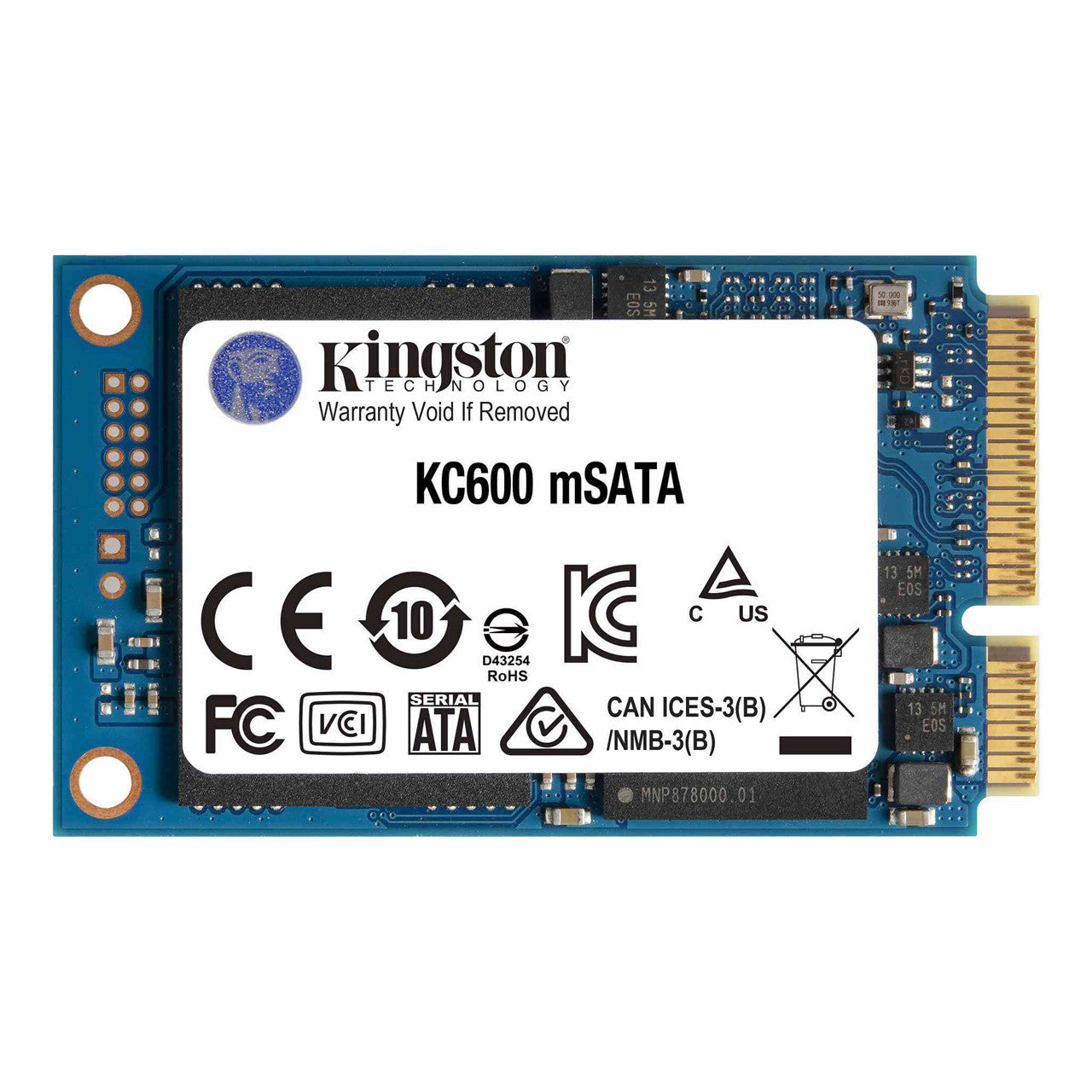 Kingston KC600 512GB SSD SATA 6Gb/s Desktop PC, Notebook Device Supported SKC600MS/512G
