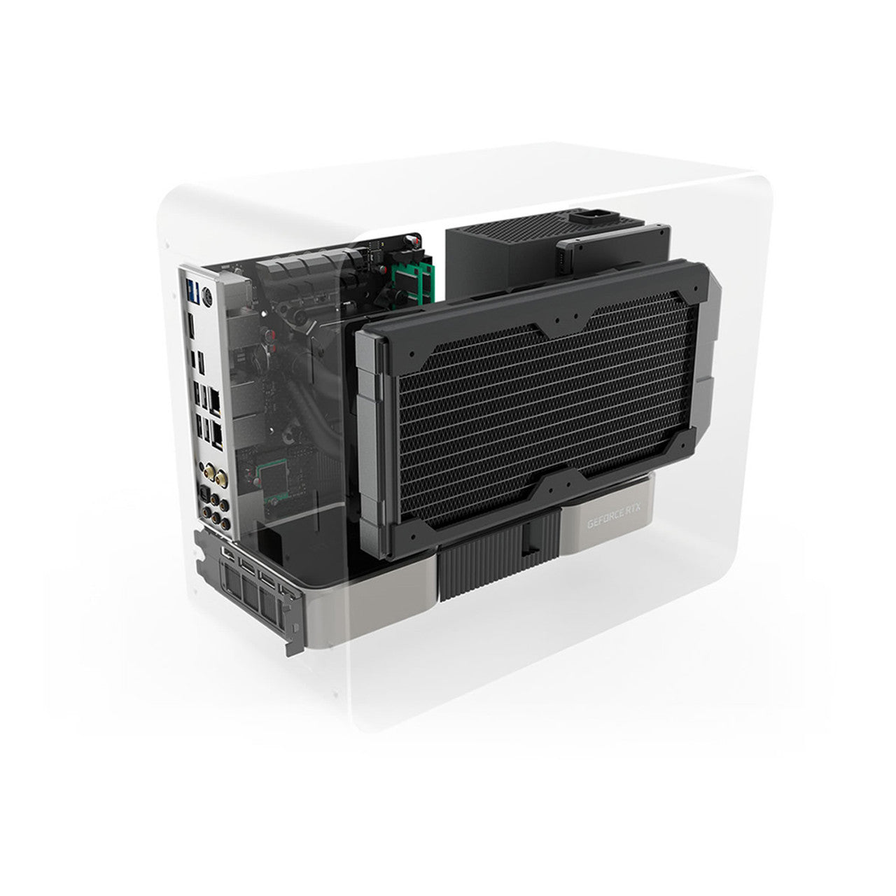 Streacom DA2 V2 PERFORMANCE ITX CASE (Black) ST-DA2B-V2