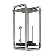 Streacom DA6 Open PC ITX Case - Chrome ST-DA6C