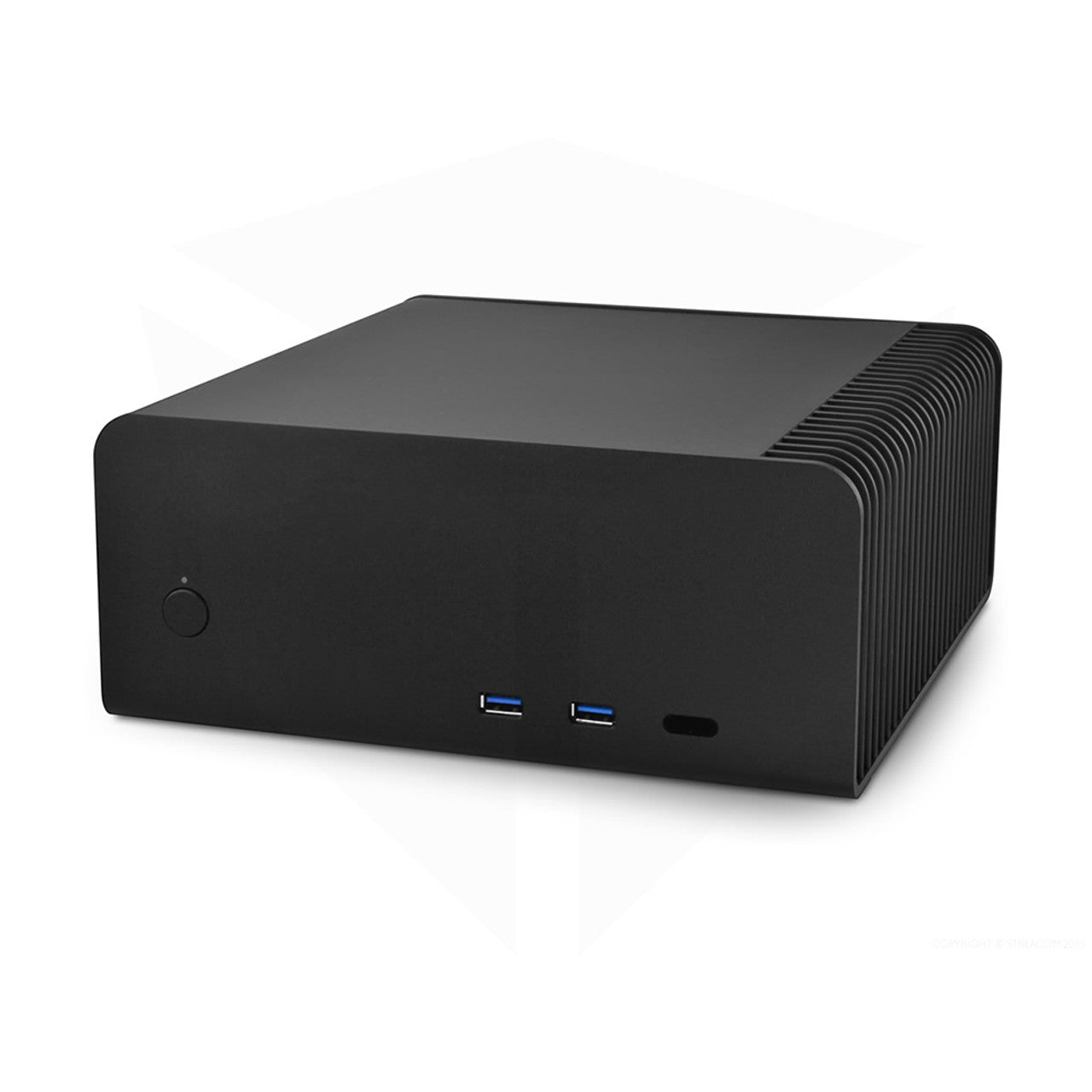 Streacom FC8 V3 Compact Fanless ITX Case (Black) ST-FC8B-ALPHA