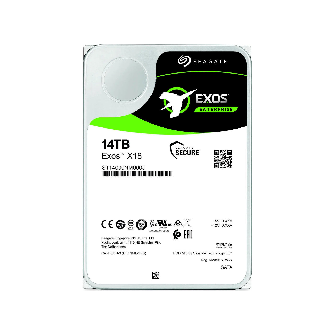 Seagate Exos X18 14TB Internal Hard Drive - ST14000NM000J