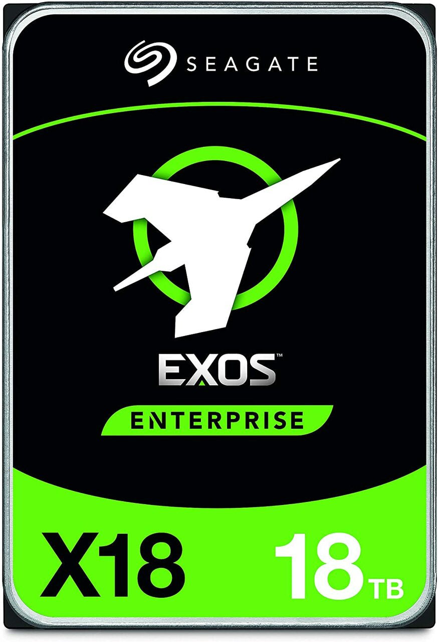 Seagate Exos X18 18 TB 7200 RPM SATA 6Gb/s 256MB Cache 3.5-Inch Enterprise Hard Drive HDD ST18000NM000J (Pack of 4)