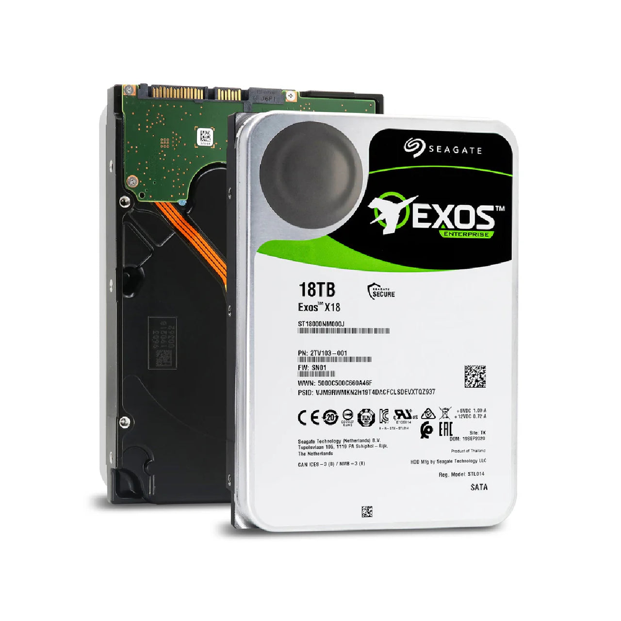 Seagate EXOS X18 18 TB Enterprise Hard Drive - ST18000NM000J