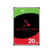 Seagate IronWolf Pro 20TB hard drive on a white background