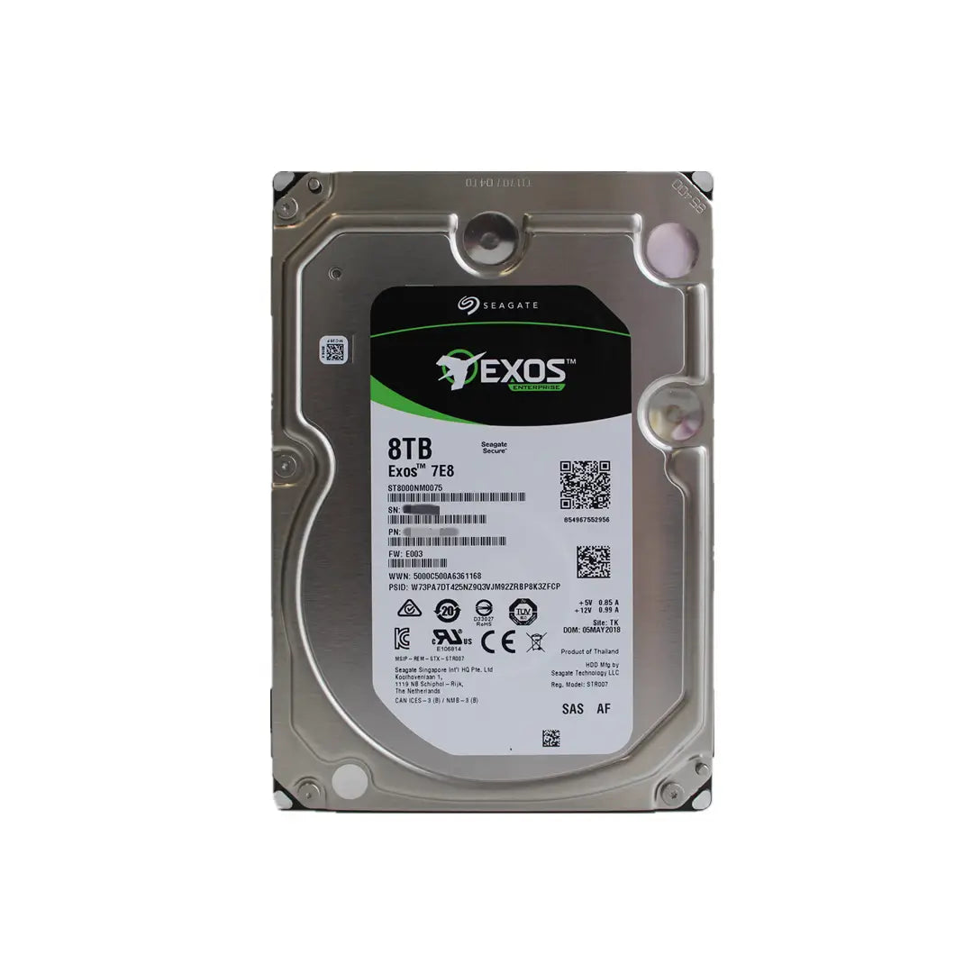 Seagate Enterprise 8TB Enterprise Internal Hard Drive | SAS 12Gb/s | 7200 RPM | 256MB Cache | ST8000NM0075
