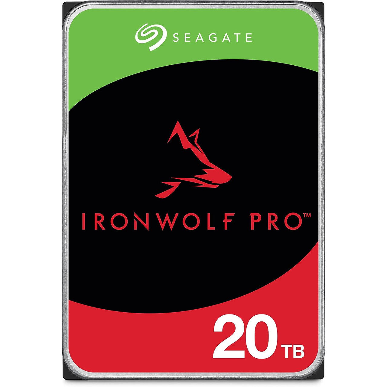 Seagate IronWolf Pro 20TB Enterprise NAS Internal Hard Drive 3.5" SATA 6Gb/s 7200RPM 256MB Cache HDD ST20000NT001 (Pack of 2)