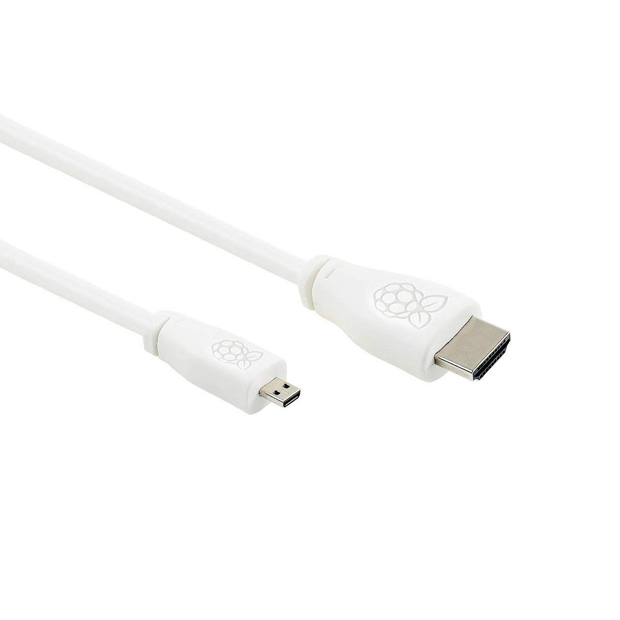 Raspberry Pi Micro HDMI to HDMI HD Video Cable Applicable Computer Support Transmission 1M White T7689AX