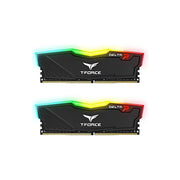 TEAMGROUP T-Force Delta RGB 16GB (2x8GB) DDR4 Desktop RAM | 3200MT/s CL16 | RGB Gaming Memory | Black | TF3D416G3200HC16FDC01