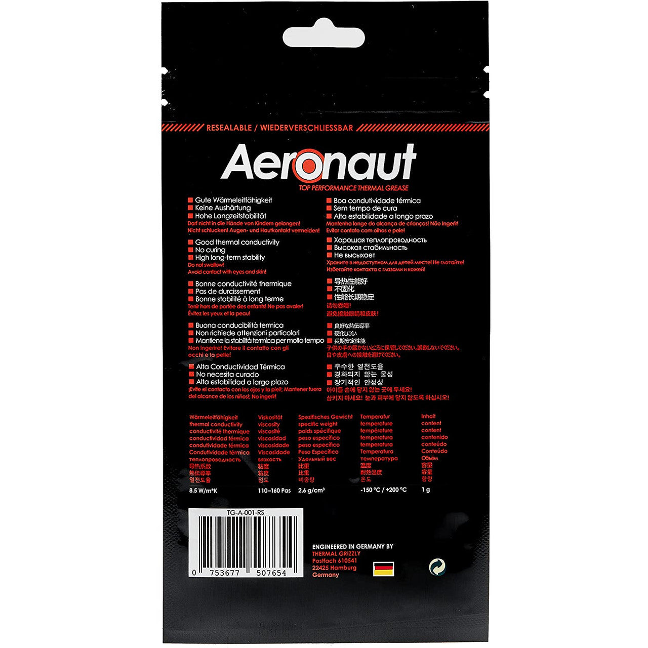 Thermal Grizzly Aeronaut, 1g TG-A-00-1RS