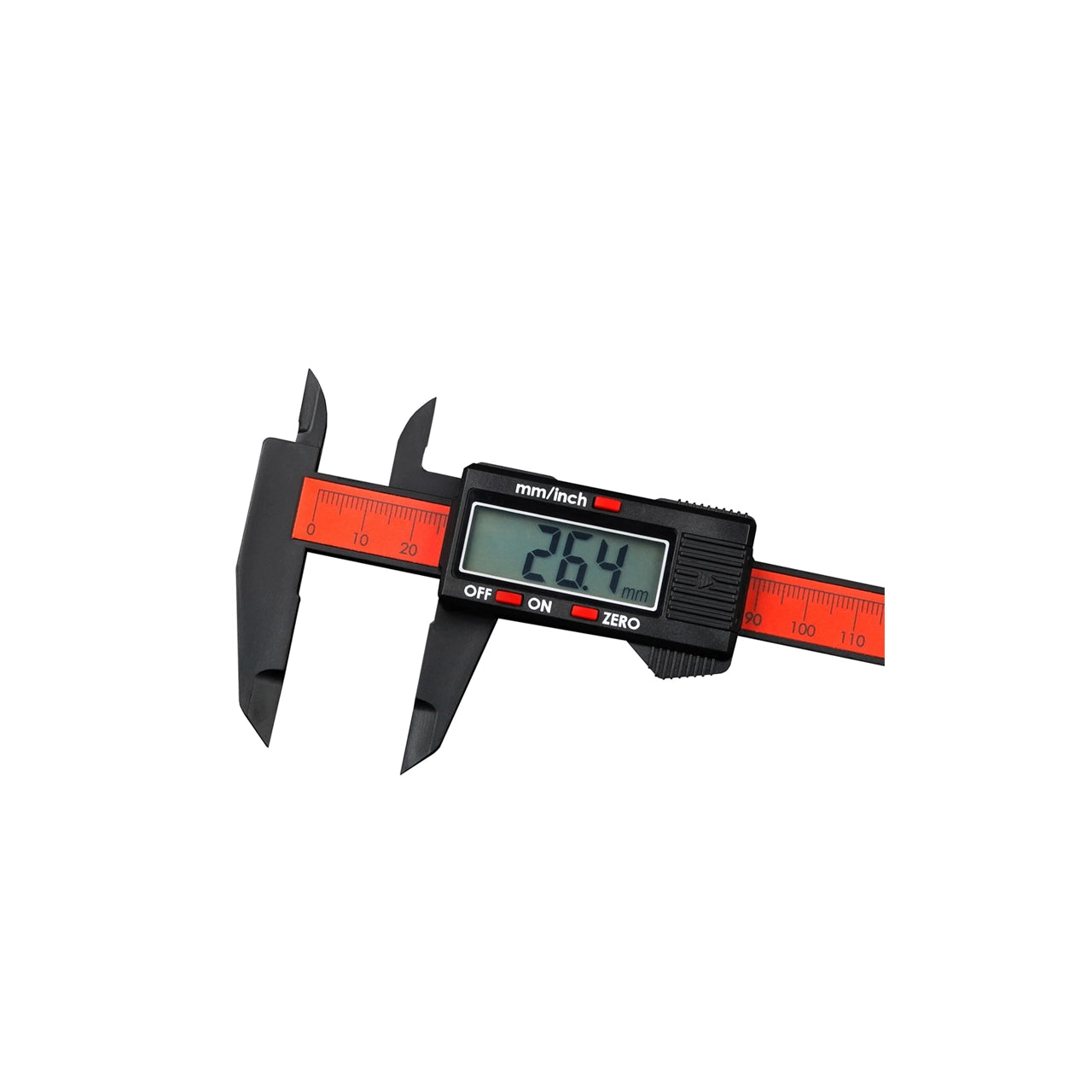 Thermal Grizzly Digital 150 mm / 6 in ABS Plastic Caliper Internal/External/Depth/Step Measurements - TG-CAL-150