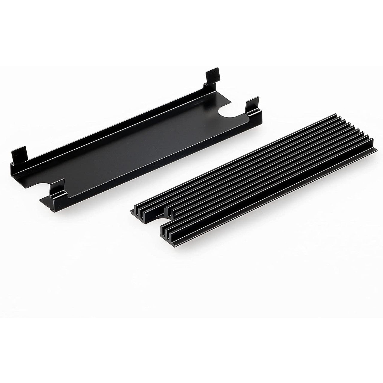 Thermal Grizzly NVMe M.2 SSD Cooler - 2x Thermal Pad, Aesthetic Black Color (TG-M2SSD-ABR)