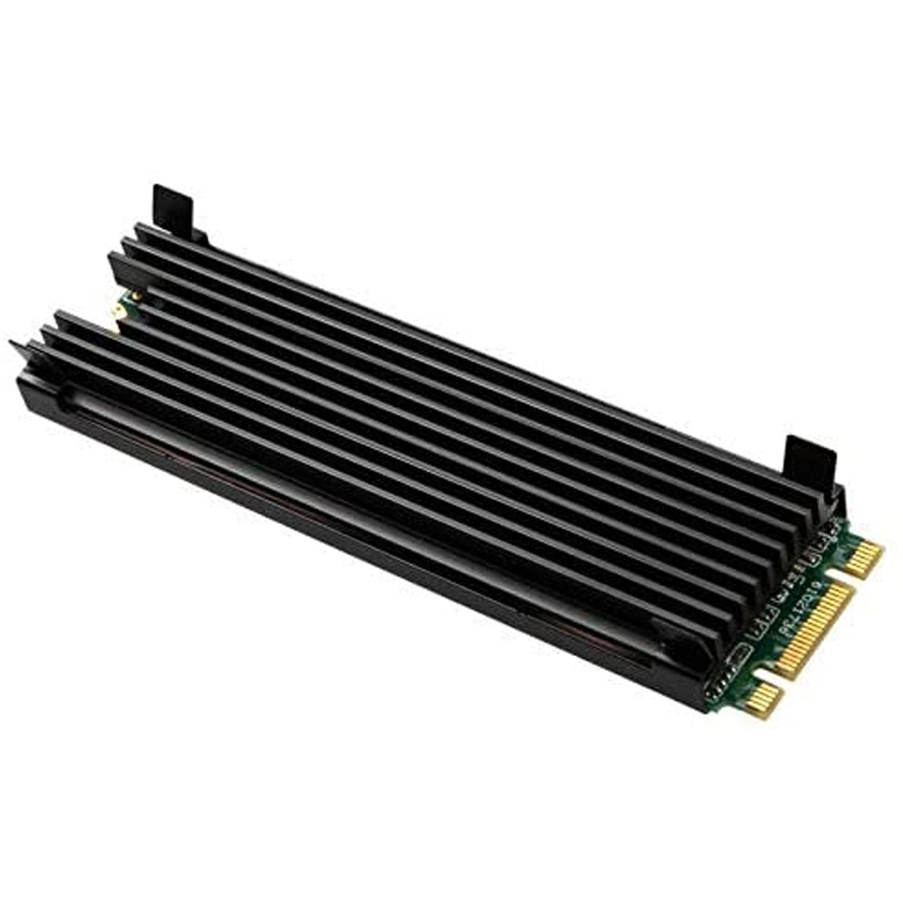 Thermal Grizzly NVMe M.2 SSD Cooler - 2x Thermal Pad, Aesthetic Black Color (TG-M2SSD-ABR)